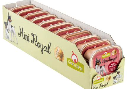 GranataPet Mini Royal Venison & Angus Beef Wet Food – Grain-Free, Premium Small Breed Recipe, 150g