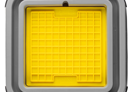 LickiMat Keeper Outdoor – Orange Licking Mat Tray, Durable Weather-Resistant Design