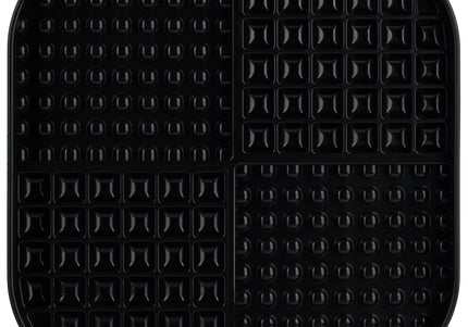 LickiMat Slomo XL Black Licking Mat – Hard Textured Design, Engaging Slow Feeder for Medium and Large Breeds