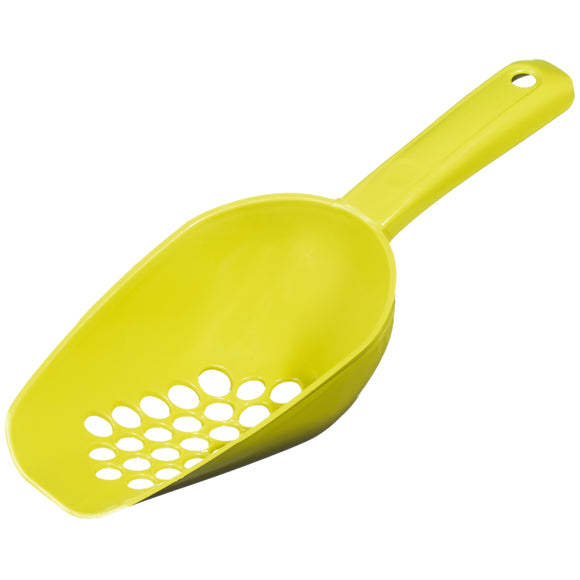 Record Drilly Litter Scoop – Ergonomic Red Sifter with Durable Handle Design