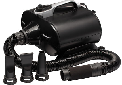 Shernbao Typhoon Black Dryer 3000W – Dual-Motor Tabletop Dryer, Ultra Powerful 150 L/s Airflow