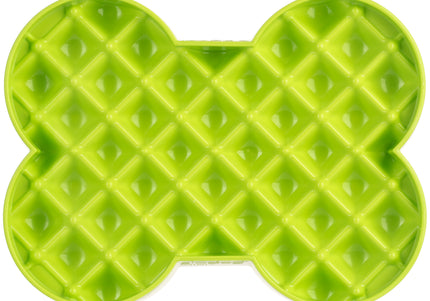 LickiMat Slodog Small Slow Eating Bowl – Black Non-Slip Licking Tray, Promotes Healthy Feeding