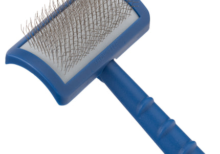 Show Tech Tuffer Long-Needle Poodle Brush – Soft Bristles, Gentle Detangling Tool