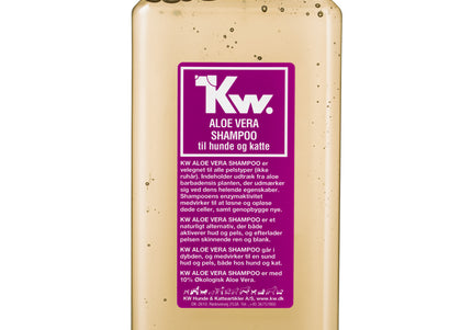 KW Aloe Vera Shampoo – Concentrated Moisturizing Formula, 1:3 Dilution, 500ml Bottle