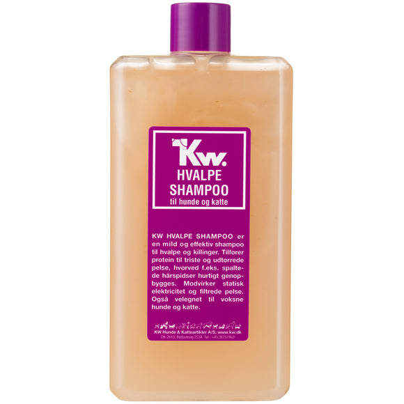 KW Puppy Shampoo Concentrate 1:3 – Gentle Formula for Puppies and Kittens, 500ml