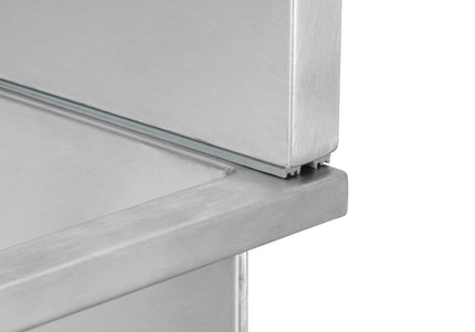 Blovi Free Standing Stainless Bath – Steel Grooming Tub, Compact Size, Durable Construction