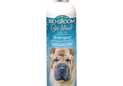 Bio-Groom Bio-Med Medicated Tar Shampoo 236ml – Dandruff Control, Gentle Cleansing Formula