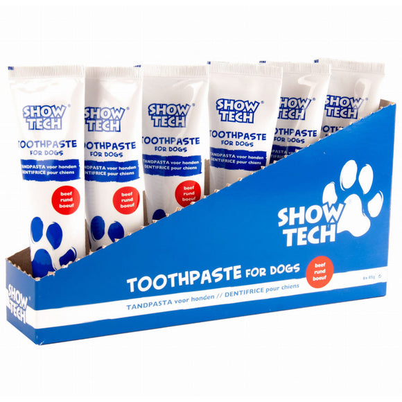 Show Tech Beef Toothpaste 85g – Beef Flavor Dental Care Paste, Gentle Cleaning Formula