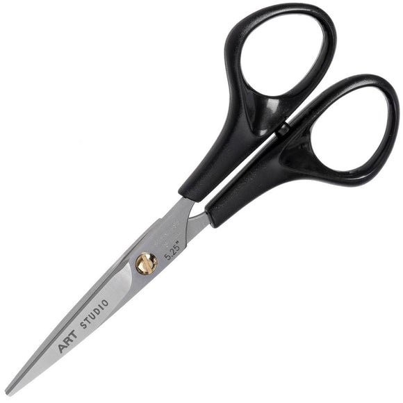 Artero Art Studio Straight Grooming Scissors – 7" Micro-Grind Blade with Ergonomic Plastic Handle