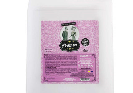Petuxe Black Hair Shampoo – Vegan Formula with UV Filter, Enhances Dark Fur, 5L