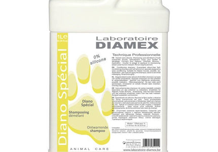 Diamex Diano Special Shampoo – Almond Oil Concentrate, Eases Combing, 1L Bottle