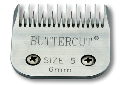 Geib Buttercut Blade SS No. 5 – Stainless Steel Thinning Blade, 6mm Cutting Length
