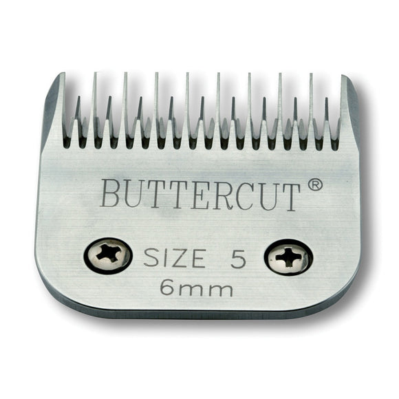 Geib Buttercut Blade SS No. 5 – Stainless Steel Thinning Blade, 6mm Cutting Length