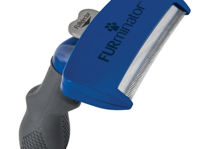 FURminator Long Hair Deshedding Tool – Large Size, Ergonomic Handle, Reduces Shedding