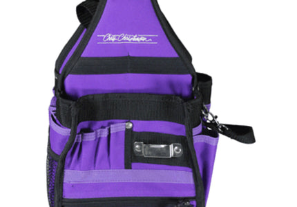 Chris Christensen Ring Side Medium Tote Bag – Spacious Tool Organizer, Durable Purple Design