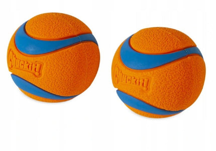 Chuckit! Ultra Ball Medium 6.4cm – Durable High-Bounce Rubber Toy, 2 Pack