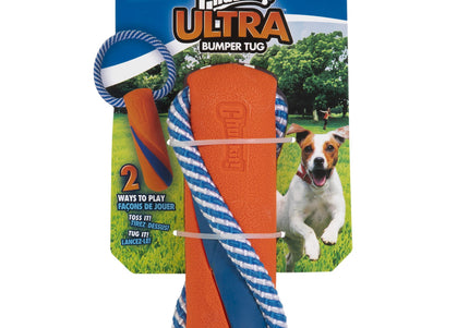 Chuckit! Ultra Bumper Tug – Durable Tug and Fetch Toy, High-Visibility Design