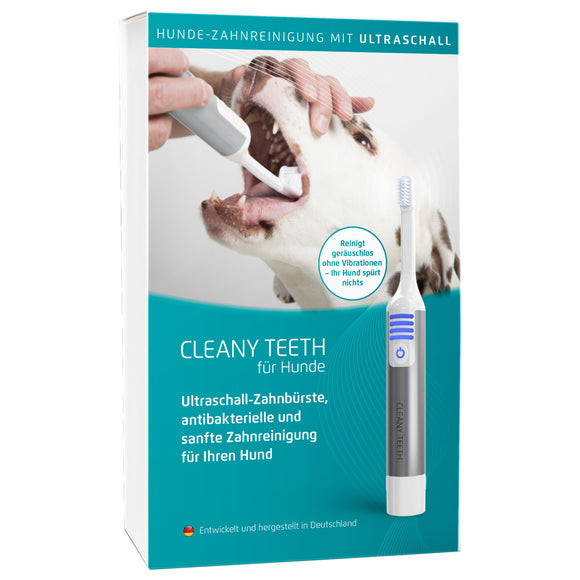 Cleany Teeth Ultrasonic Toothbrush Starter Pack – Advanced Plaque Removal, Gentle Dental Care