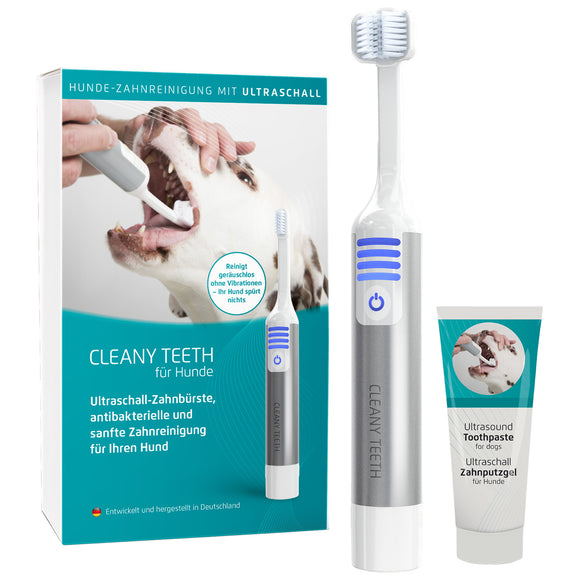 Cleany Teeth Ultrasonic Toothbrush Starter Pack – Advanced Plaque Removal, Gentle Dental Care