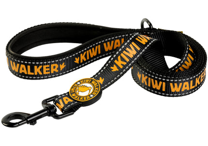 Kiwi Walker Dog Leash Orange 150cm – Durable Reflective Lead with Secure Clip