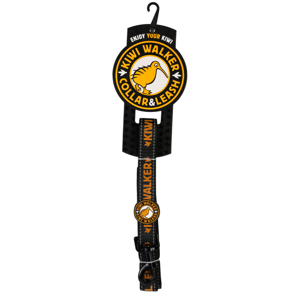 Kiwi Walker Dog Leash Orange 150cm – Durable Reflective Lead with Secure Clip