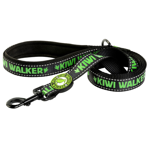 Kiwi Walker Dog Leash Green 150cm – Durable Reflective Medium-Size Walking Lead