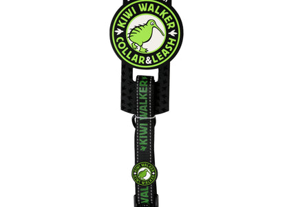 Kiwi Walker Dog Leash Green 150cm – Durable Reflective Medium-Size Walking Lead
