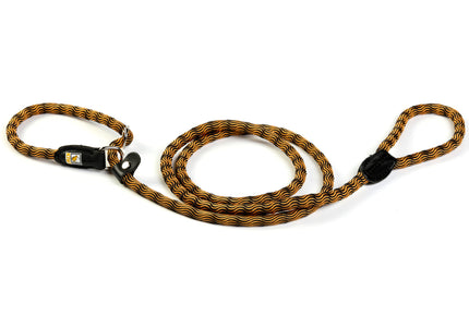 Kiwi Walker Rope Lead 150cm – Adjustable 2-in-1 Clamp Leash and Collar, Blue, Durable Design