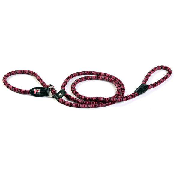 Kiwi Walker Rope Lead 150cm – Adjustable 2-in-1 Clamp Leash and Collar, Blue, Durable Design