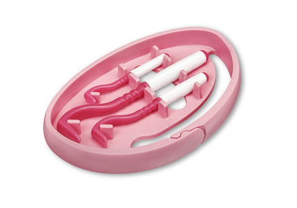 Tick Twister Clip Box – Set of 3 Durable Tick Removers in Assorted Sizes, Purple