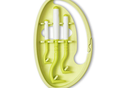 Tick Twister Clip Box – Set of 3 Durable Tick Removers in Assorted Sizes, Purple