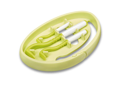 Tick Twister Clip Box – Set of 3 Durable Tick Removers in Assorted Sizes, Purple