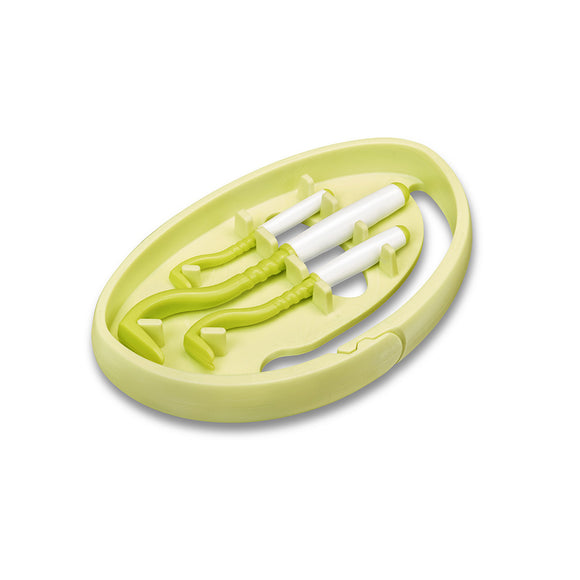 Tick Twister Clip Box – Set of 3 Durable Tick Removers in Assorted Sizes, Purple