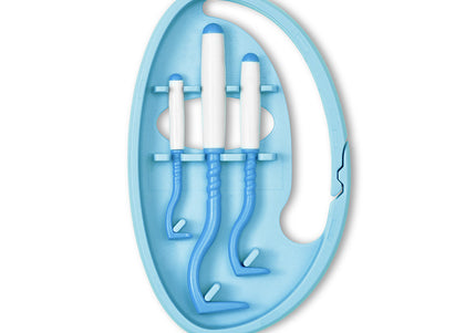 Tick Twister Clip Box – Set of 3 Durable Tick Removers in Assorted Sizes, Purple