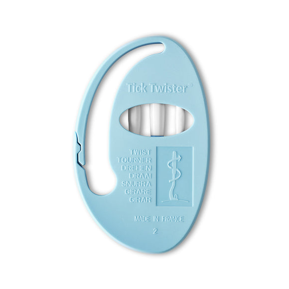 Tick Twister Clip Box – Set of 3 Durable Tick Removers in Assorted Sizes, Purple