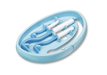 Tick Twister Clip Box – Set of 3 Durable Tick Removers in Assorted Sizes, Purple