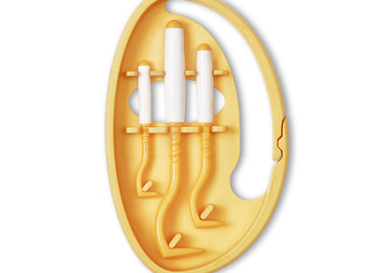 Tick Twister Clip Box – Set of 3 Durable Tick Removers in Assorted Sizes, Purple