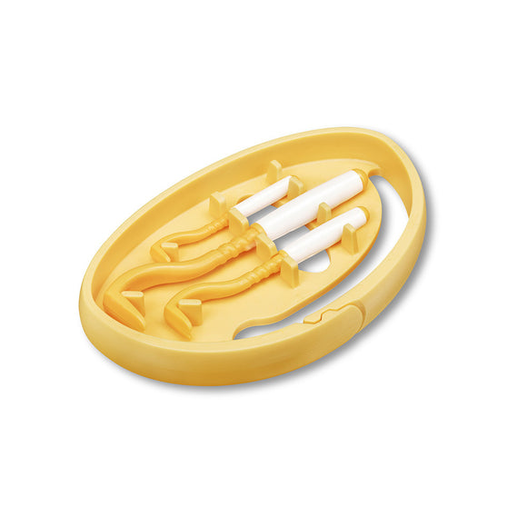 Tick Twister Clip Box – Set of 3 Durable Tick Removers in Assorted Sizes, Purple