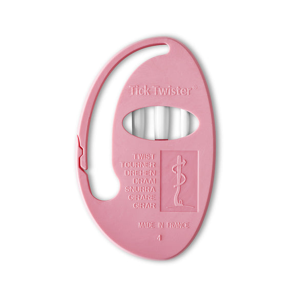 Tick Twister Clip Box – Set of 3 Durable Tick Removers in Assorted Sizes, Purple