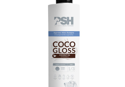 PSH Daily Beauty Hard Coconut Shampoo 300ml – Regenerating Formula with Coconut Oil for Coarse Fur