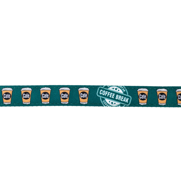 Max&Molly GOTCHA! Smart ID Cat Collar Coffee Break – Colorful Adjustable Collar with Smart Tag