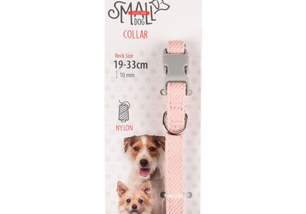 Flamingo Small Dog Collar Pink – Durable Nylon, Adjustable Size, Lightweight Design