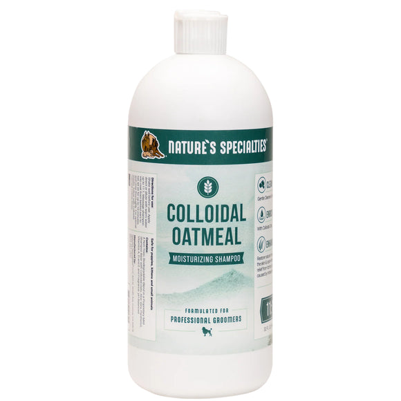 Nature's Specialties Colloidal Oatmeal Shampoo – Moisturizing Concentrate, 1:11 Dilution, 946ml Bottle
