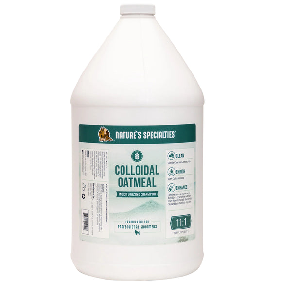 Nature's Specialties Colloidal Oatmeal Shampoo – Moisturizing Concentrate, Gentle Formula, 3.8L