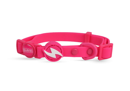 Dashi Colorflex Cat Collar – Waterproof Black TPU, Durable and Flexible Design