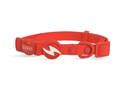 Dashi Colorflex Cat Collar – Waterproof Black TPU, Durable and Flexible Design