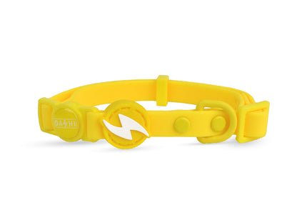 Dashi Colorflex Cat Collar – Waterproof Black TPU, Durable and Flexible Design