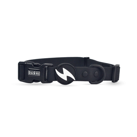 Dashi Colorflex Collar Black – Waterproof Adjustable Collar, Durable Flexible Material, Size S