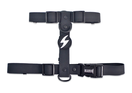Dashi Colorflex Back Harness Black – Adjustable Waterproof Guard Harness, Large Size, Durable Design