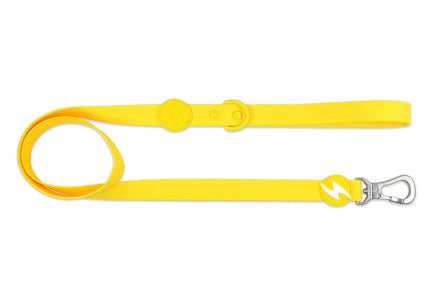 Dashi Colorflex Leash Yellow 120cm – Urban Waterproof Dog Lead, Durable and Flexible Design